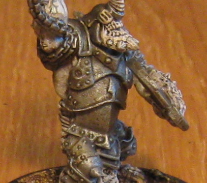 How to Paint Silver Armor on Miniatures: Galharen Tutorial