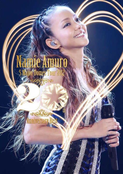 Namie's 5 major dome tour cover features smiling. Baby Jesus cries | randomjpop.blogspot.co.uk