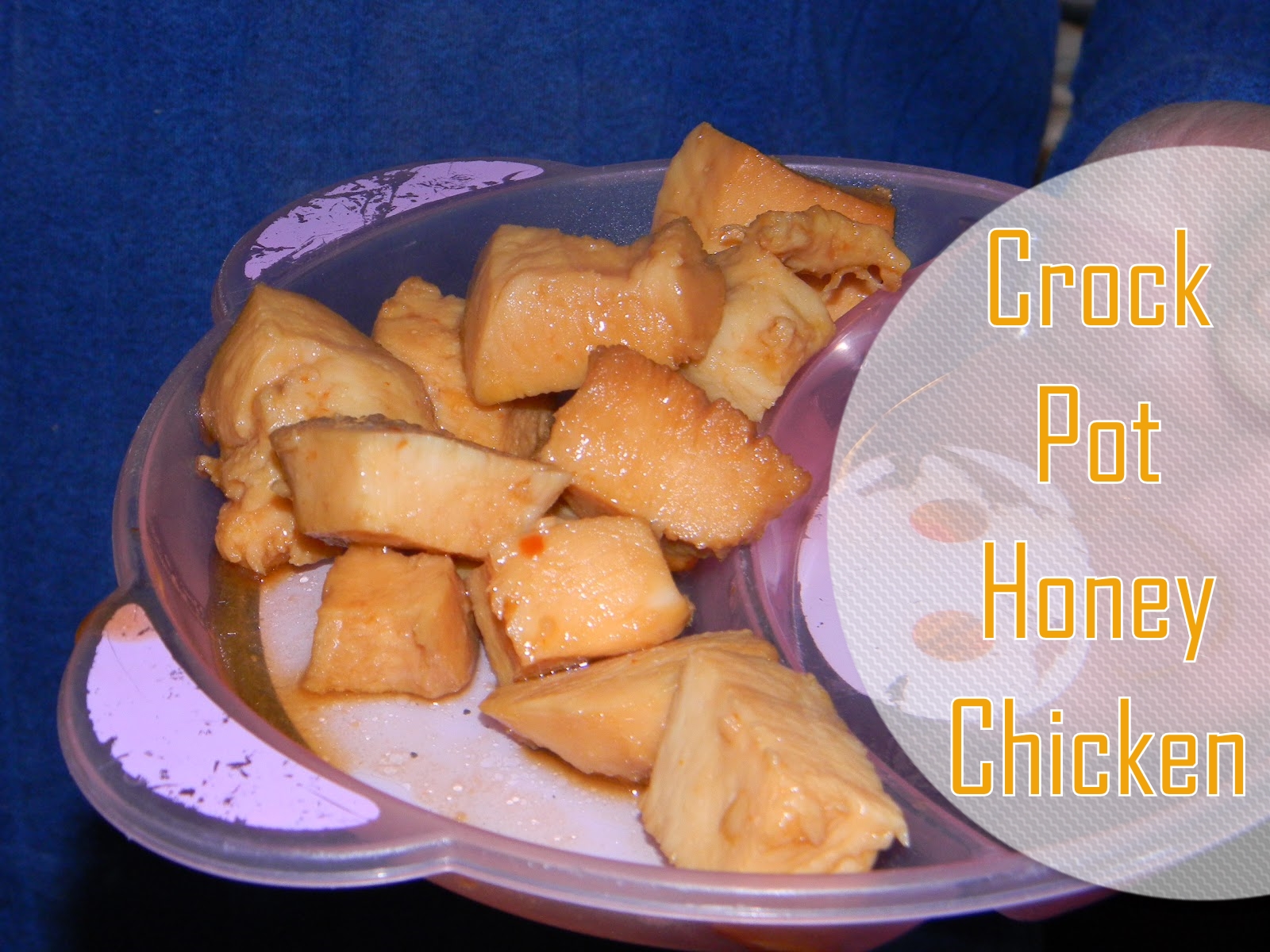 Growing to Four Crock pot Honey Chicken