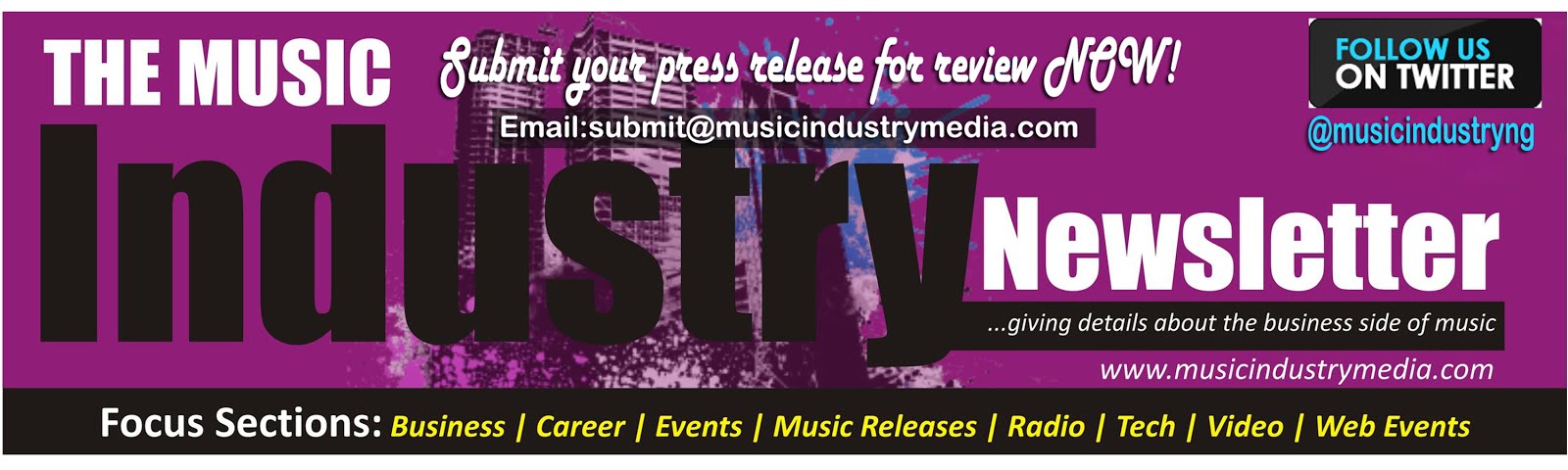 THE MUSIC INDUSTRY NEWSLETTER