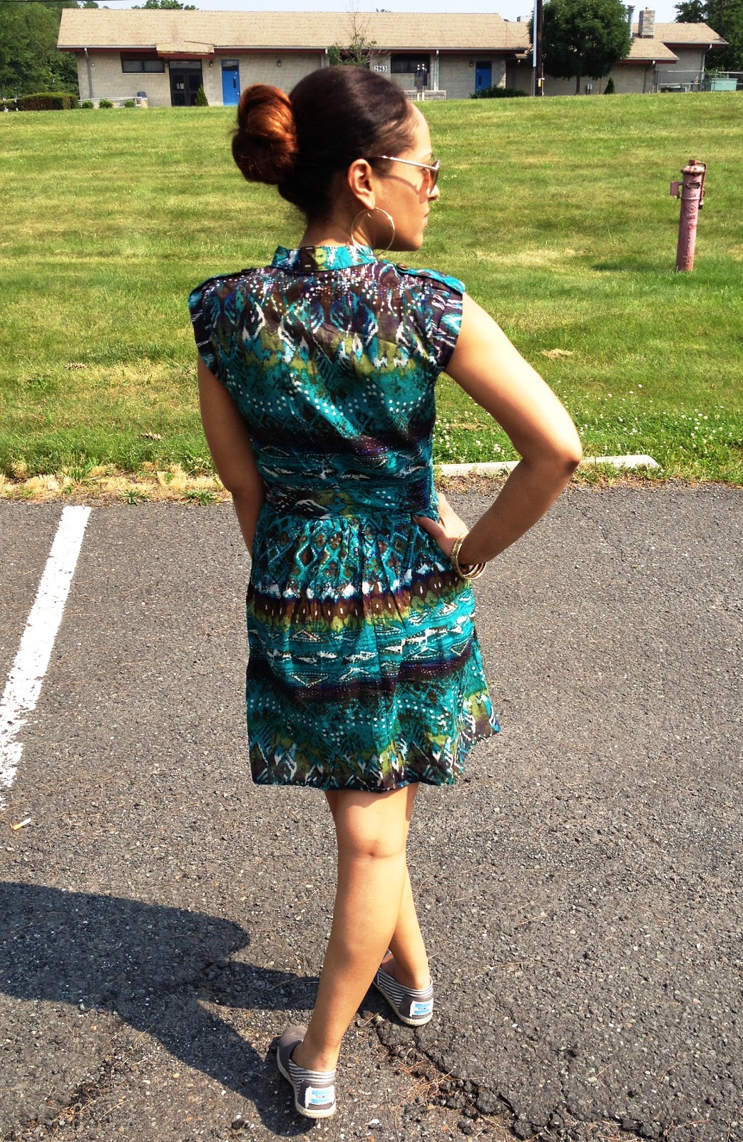 Melissa's Sweet Style TOMS wearing a dress?