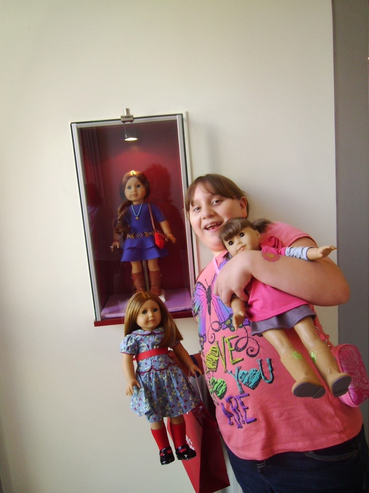 AmericanGirl01 My Trip To American Girl Doll Store Dallas ( Part 6 )