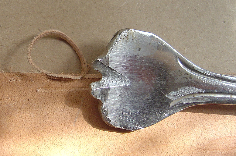 Home Made Leather Tools How to Make An Edge Beveler From A Fork