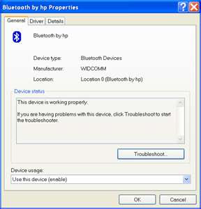 widcomm blue tooth driver download