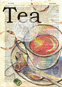 13-Tea-Kristy-Patterson-Flying-Shoes-Art-Studio-Dictionary-Drawings-www-designstack-co