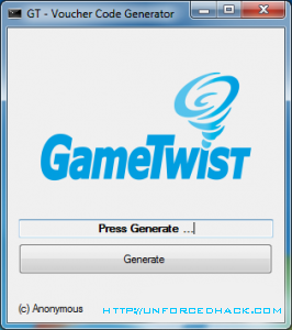 Gametwist Codes Generator Exe