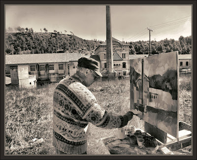 ELS COMTALS-MANRESA-FABRICA-ELS CONDALS-FOTOS-PINTOR-ERNEST DESCALS-