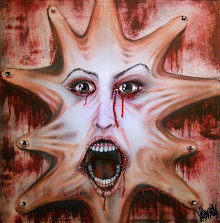 "Face on Canvas" 2009 - acrylic on canvas