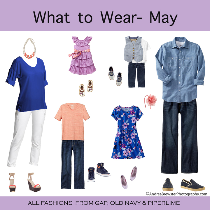 Andrea Brewster Photography What To Wear May