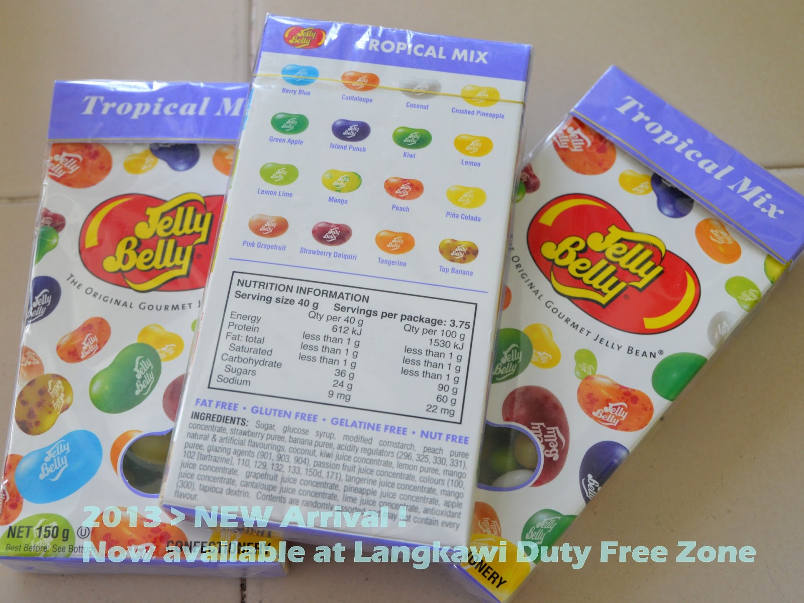 CDJ Chocolate, Wine, Liqueur, Whisky,.. Jelly Belly Tropical Mix