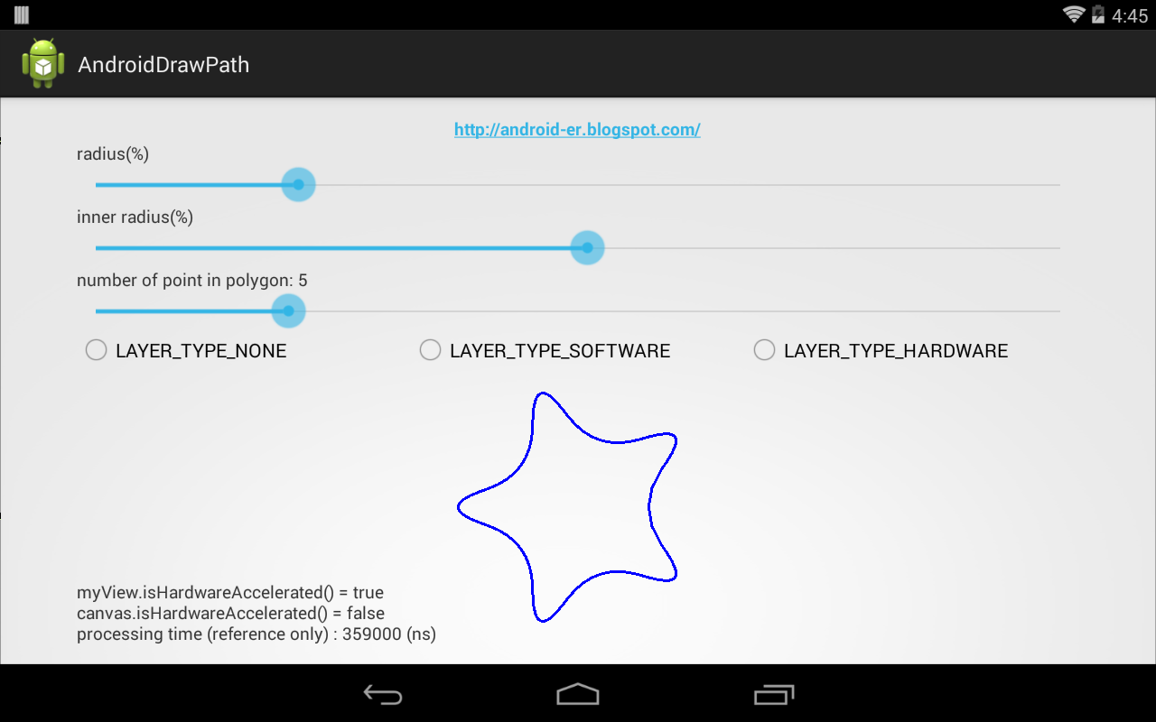Androider Round corner of path with CornerPathEffect