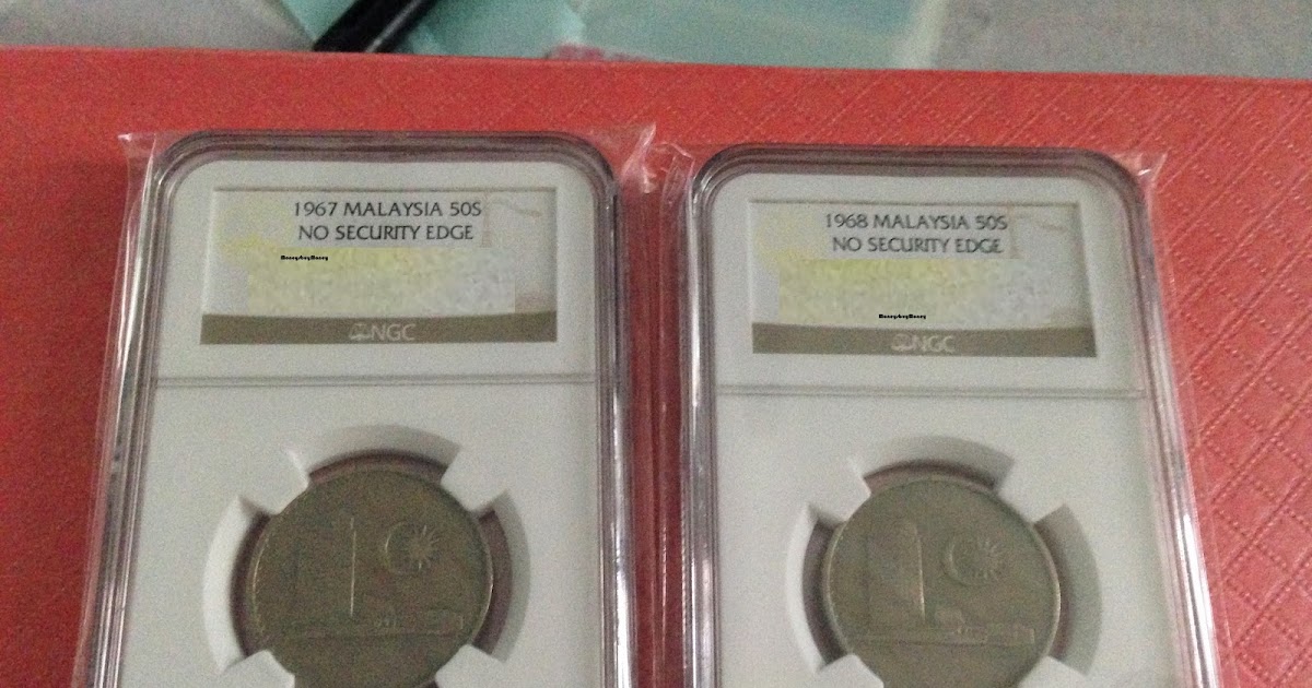 UNC Bahasa Version Malaysia 1990 set of 6 coins 1+5+10+20+50 cen + 1 ringgit