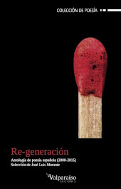 RE-GENERACIÓN. ANTOLOGÍA DE POESÍA ESPAÑOLA (2000 - 2015). SELECCIÓN DE JOSÉ LUIS MORANTE