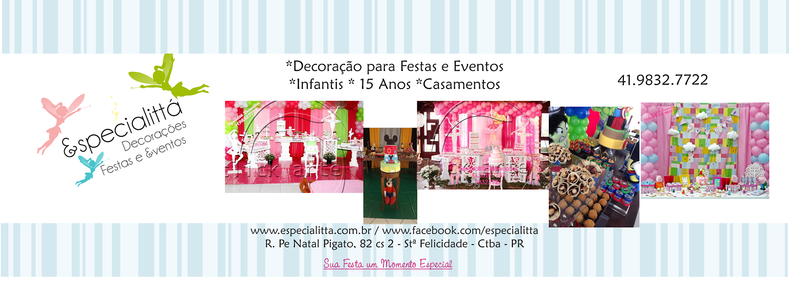 Especialittá Decorações - Festas e Eventos