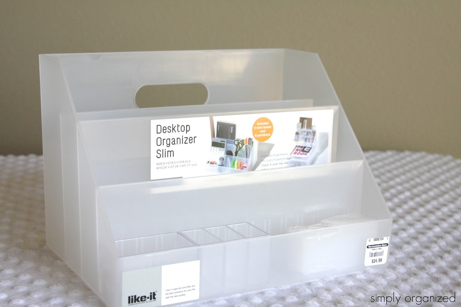 Greeting Card Organizer 