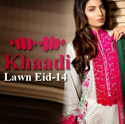 Khaadi presented Eid Lawn Dresses