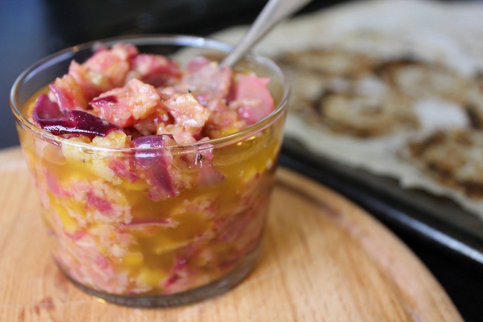 Nuts about food Roasted lemon and red onion chutney