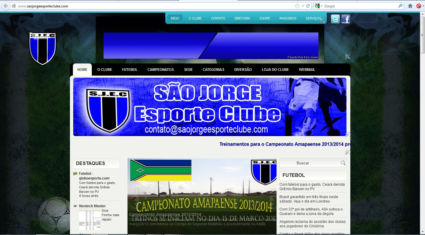 :: São Jorge Futebol Clube ::