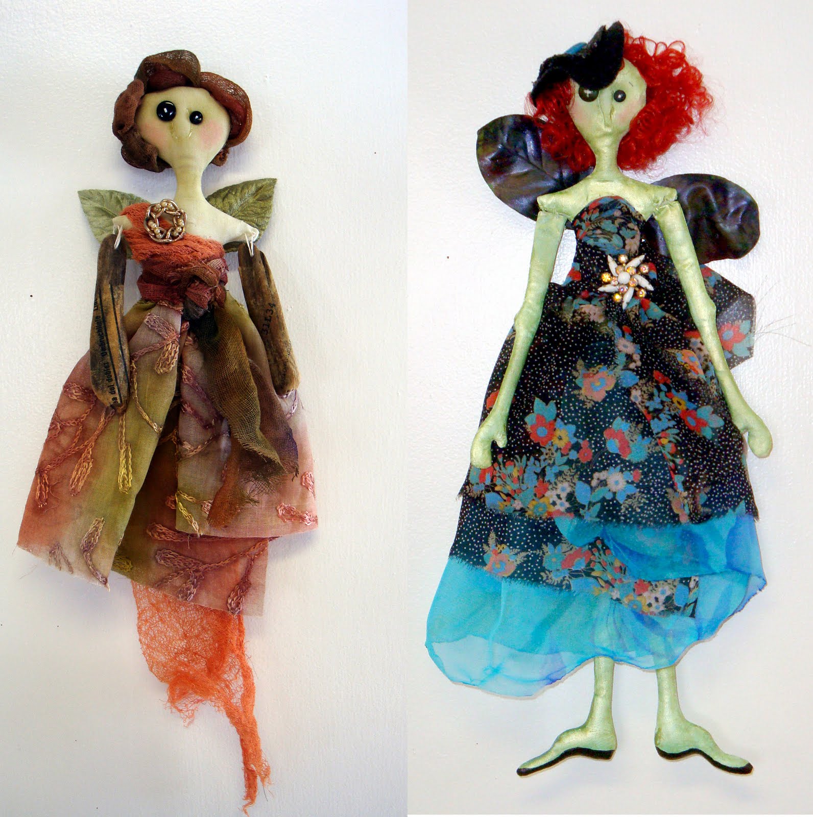 Adventures in Art Mixed Media Doll