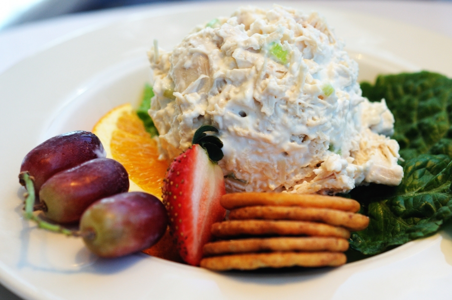 California Girl's Southern Fried Fusion Coronation Chicken Salad