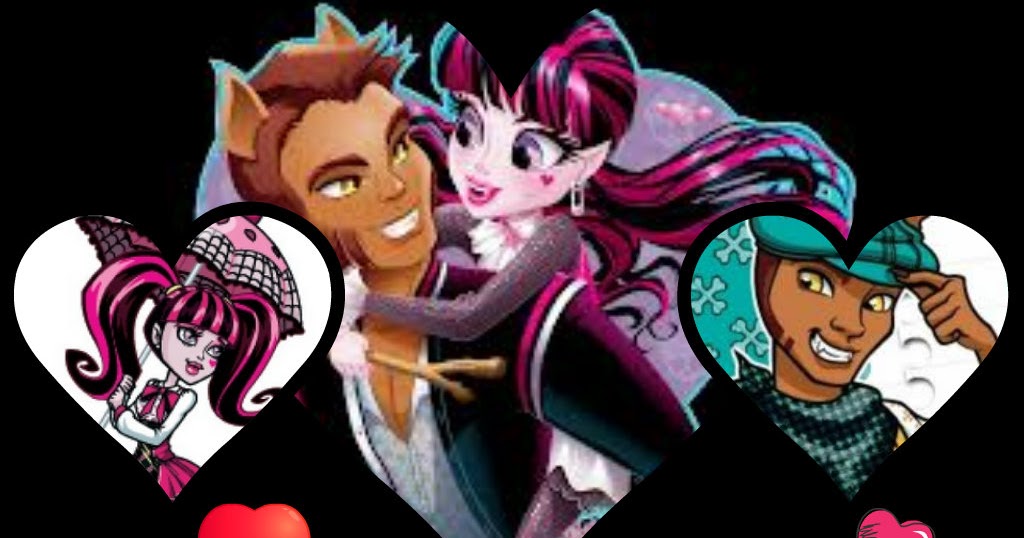 monster high el blog de miedo: draculaura y clawd