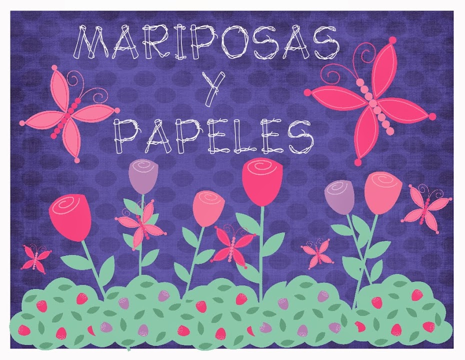 Mariposas y papeles