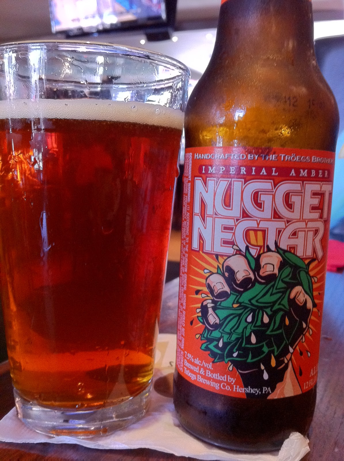 Daily Beer Review Nugget Nectar