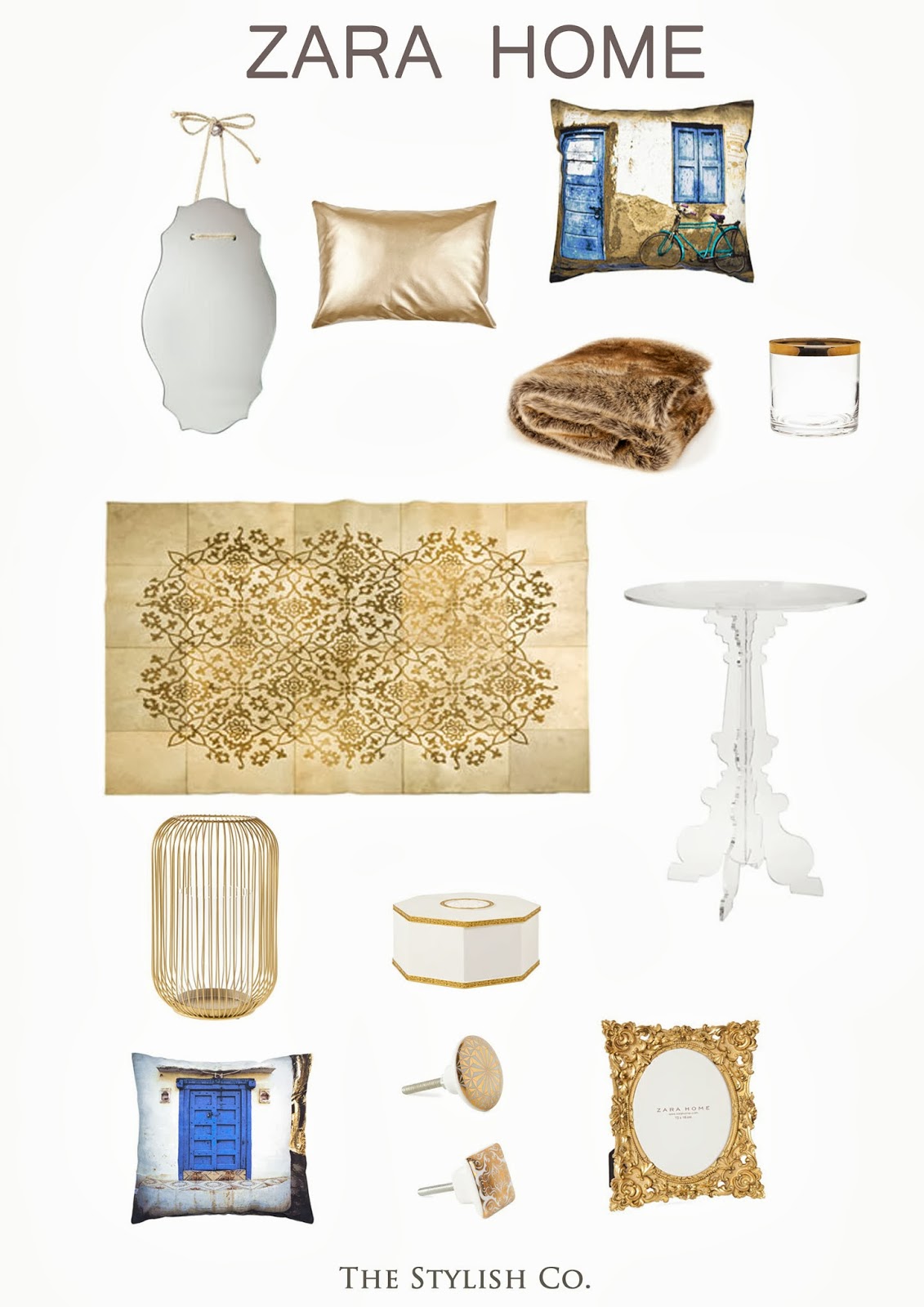 THE STYLISH CO. Zara Home home decor ideas // Zara Home pomysły na