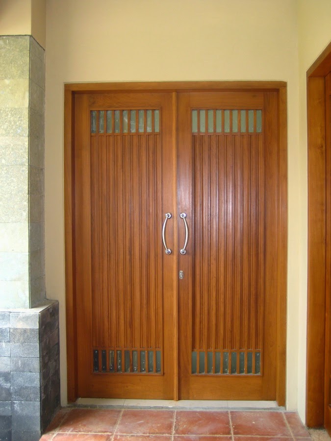 pintu minimalis kupu tarung