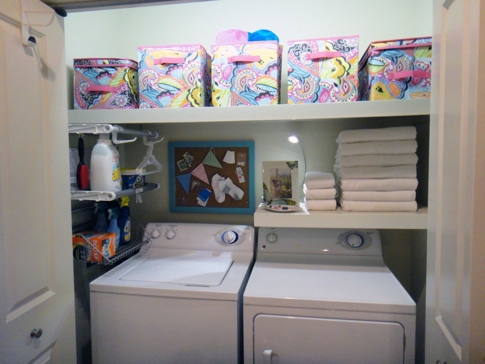 Worth Pinning Laundry & Linen Closet Project