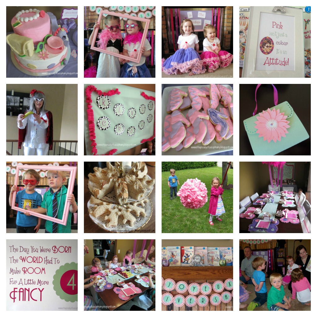 Rhapsody of Cacophony A Fancy Nancy Soiree