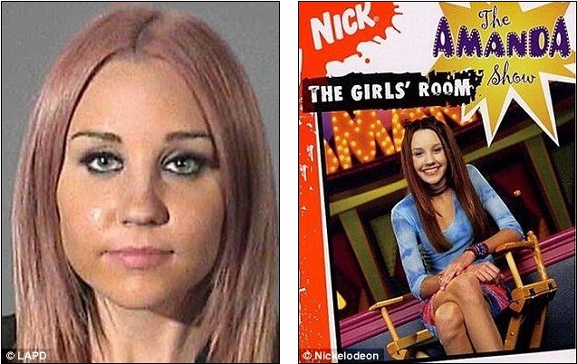 Amanda Bynes makes an arresting sight as she legs it out of police station