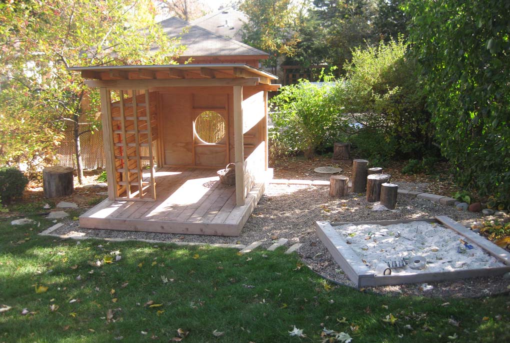 Kids Backyard Play Space