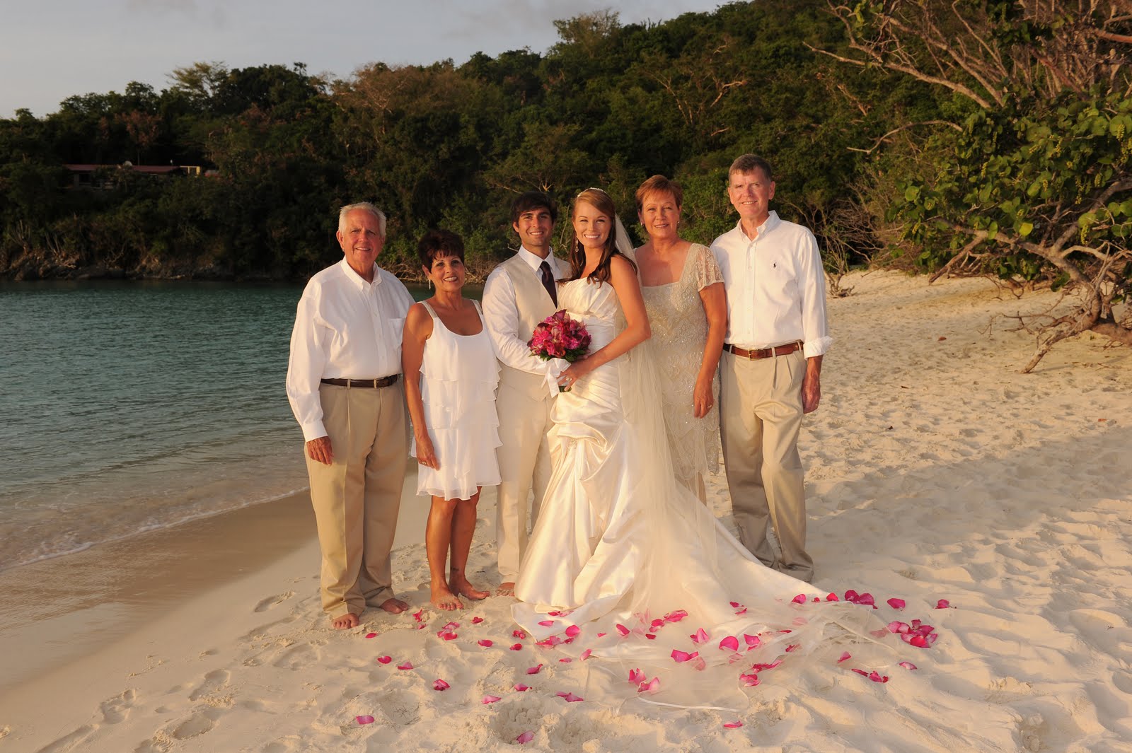 Our wedding in the Virgin Islands June 11, 2011 Sunset Wedding on