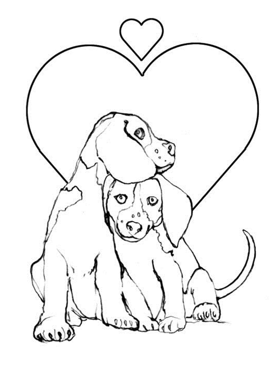 Kids Page: Beagles Coloring Pages | Printable Beagles Colouring Worksheets