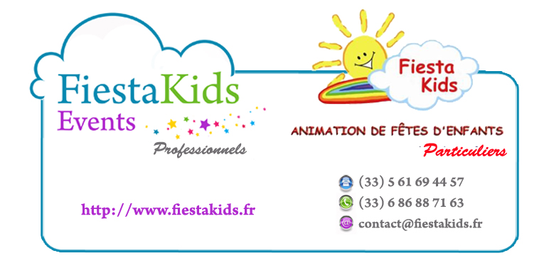 FiestaKids :Animations et spectacles pour enfants Toulouse, Ariège, Carcassonne