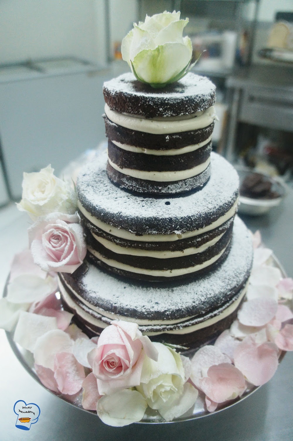 Pinay Panadera's Culinary Adventures Wedding 13 Chocolate Sponge Cake With Butter Icing