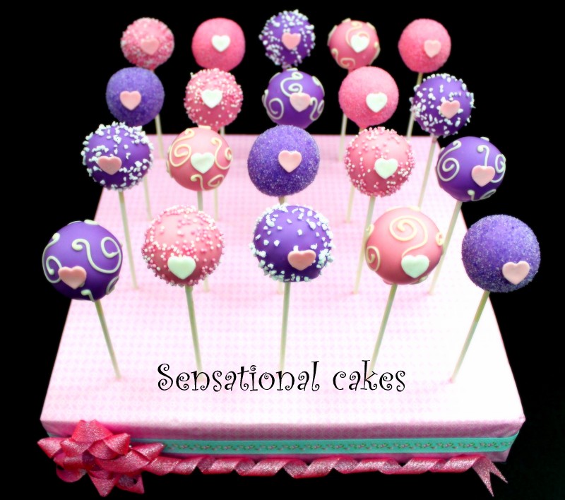 The Sensational Cakes LOVE VALENTINE 2016 CAKE POPS SINGAPORE