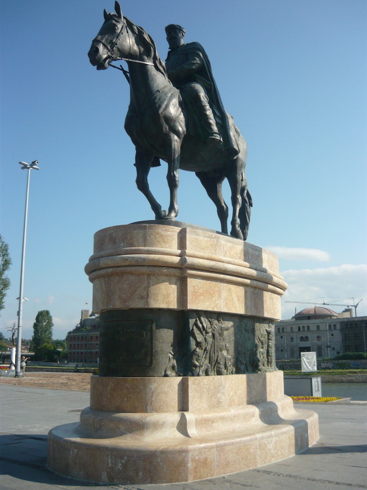Macedonia Monuments in Skopje, Macedonia