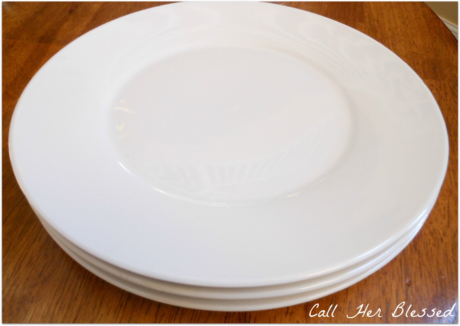 Call Her Blessed DIY with Dollar Tree Plates