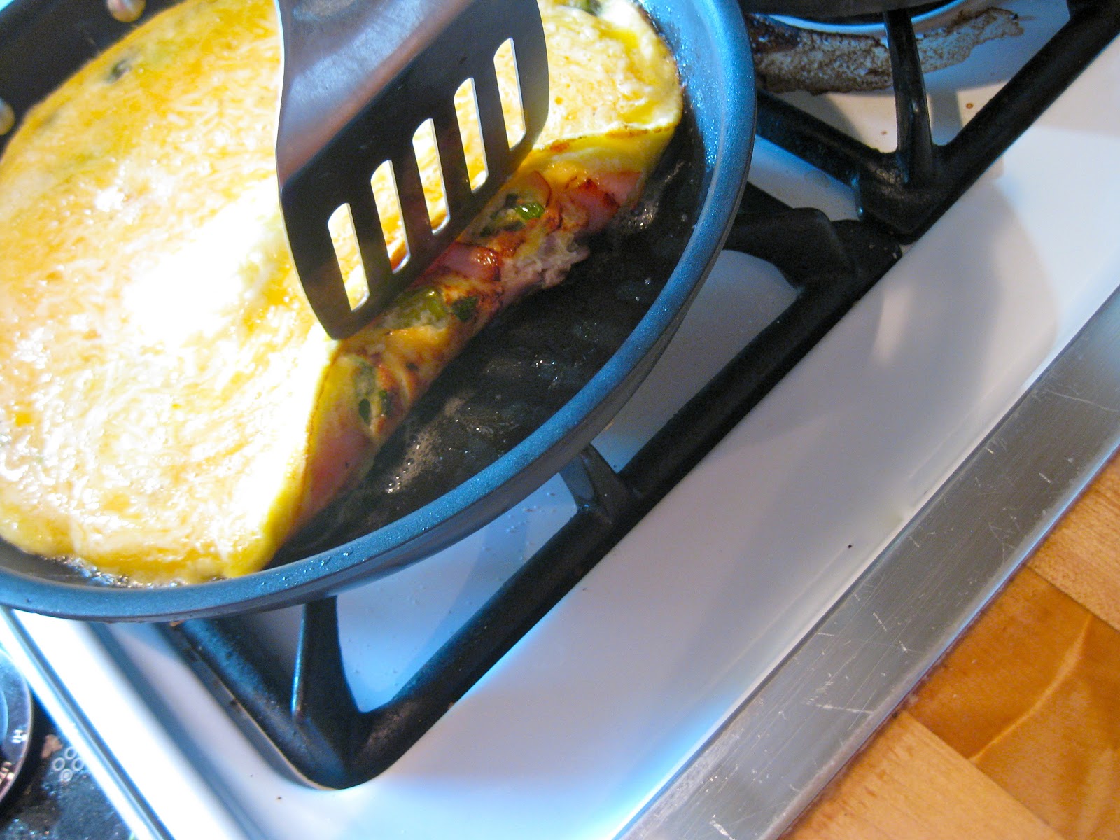 The Home Cooking Kitchen Asparagus and Parmesan Frittata