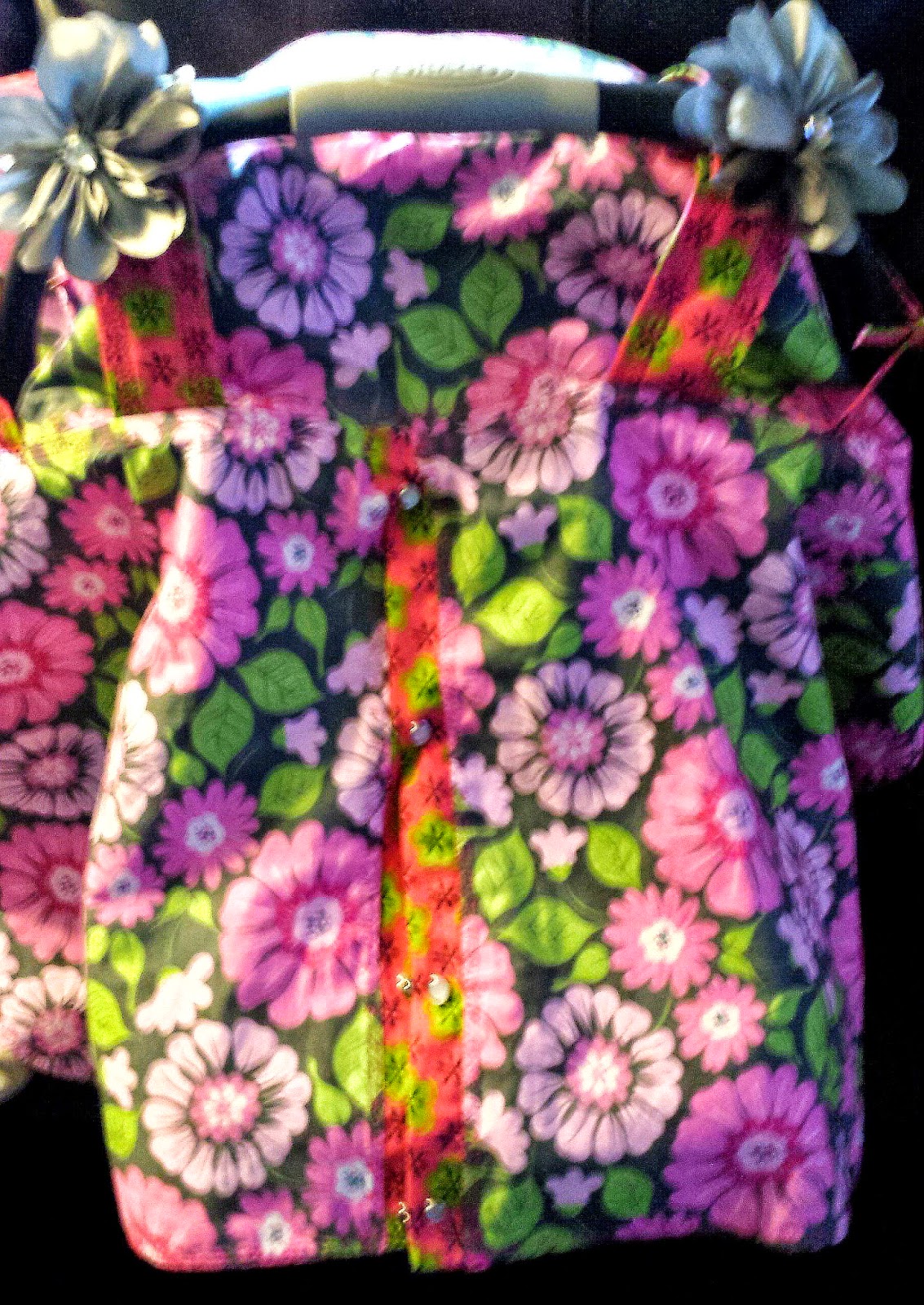 The Maverick Seamster Fancy in Floral The Car Seat Canopy fit for a