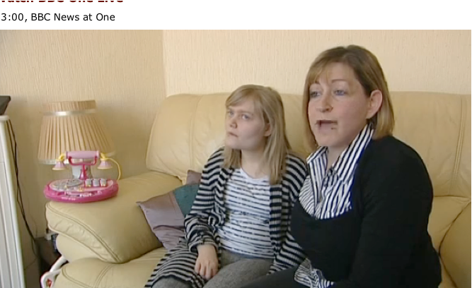 Caring mother under CONDEM CUTS attack! Disabled daughter faces even bleaker future!