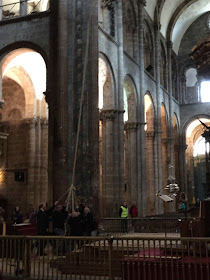 Spain, Botafumeiro (large censer) of Cathedral of Santiago   by E.V.Pita (2015)  http://picturesplanetbyevpita.blogspot.com/2015/04/spain-botafumeiro-large-censer-of.html  Botafumeiro (incensario) de Catedral de Santiago  por E.V.Pita (2015)