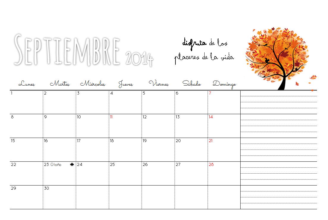 marthibis calendario descargable septiembre 14 calendario septiembre 2014