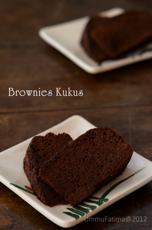Simply Cooking and Baking... Brownies Kukus, Gluten Free and No Food