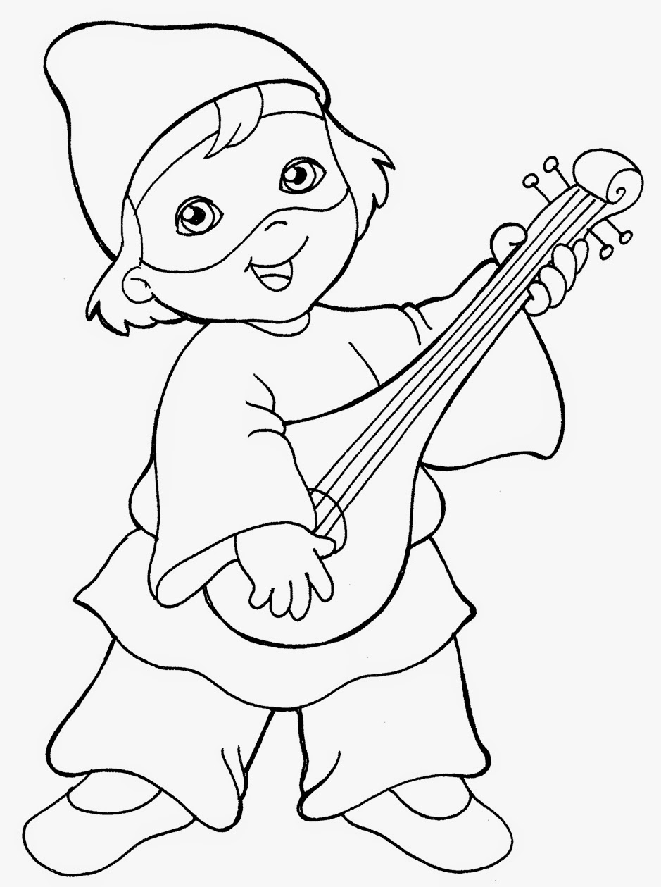 Carnevale Maschere Per Bambini Da Colorare