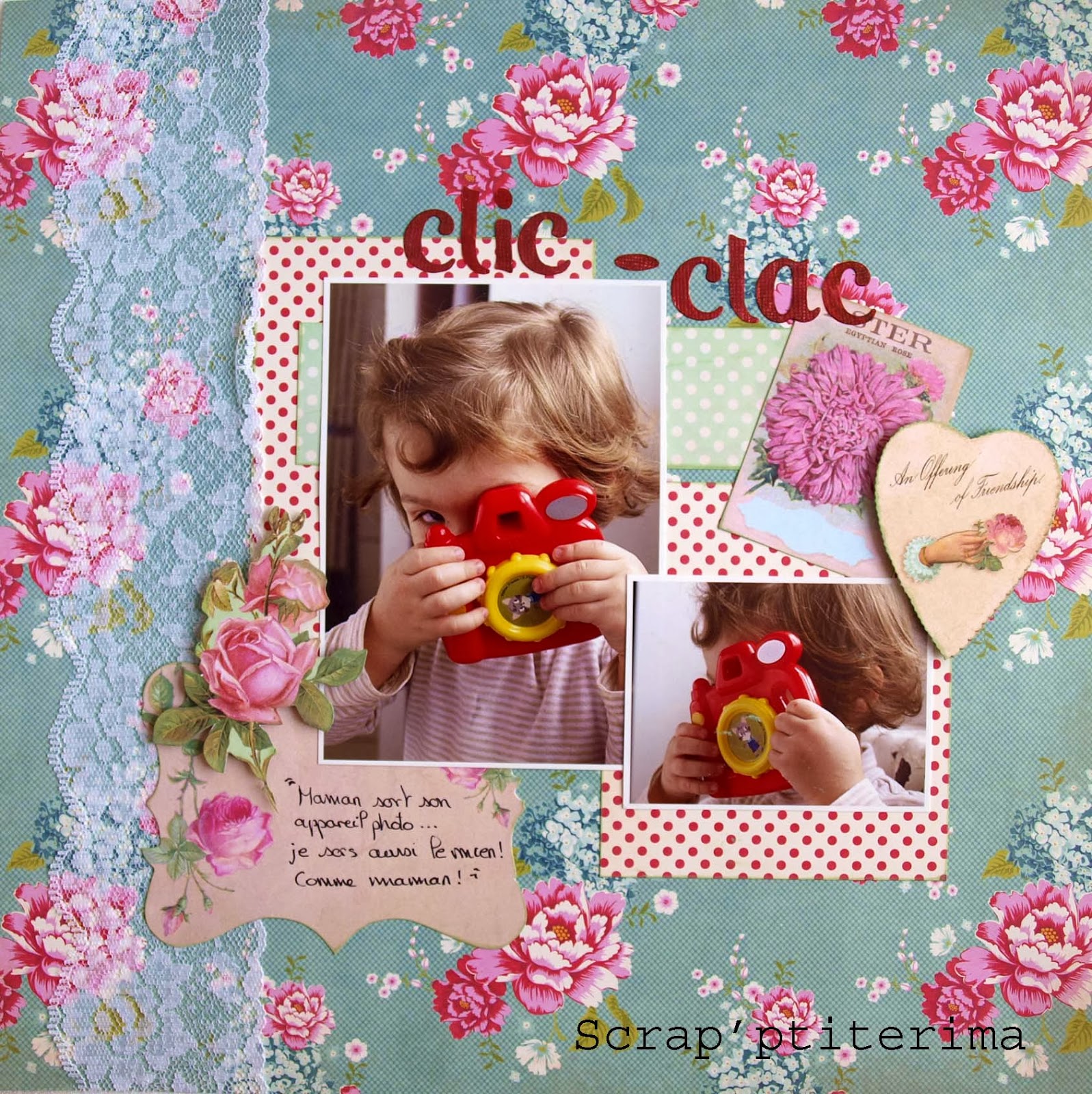 Scrap'ptiterima Objectif album souvenir 3. Comment faire un album