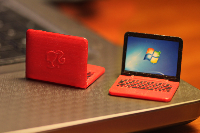 barbie doll laptop