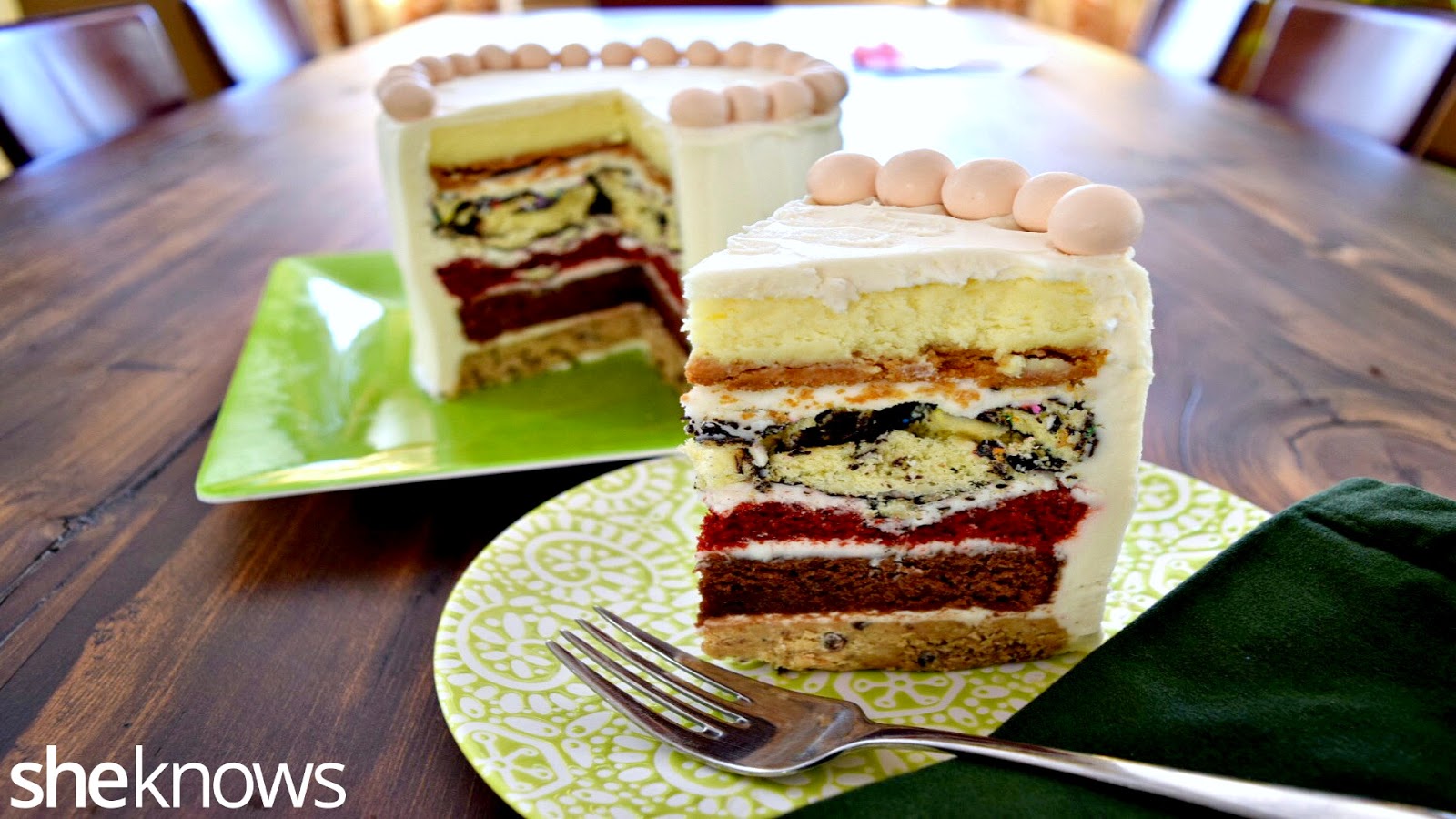 Sugar Swings! Serve Some The Ultimate Layer Cake Made of ALL your